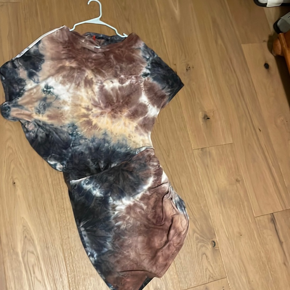Tie dye dress.